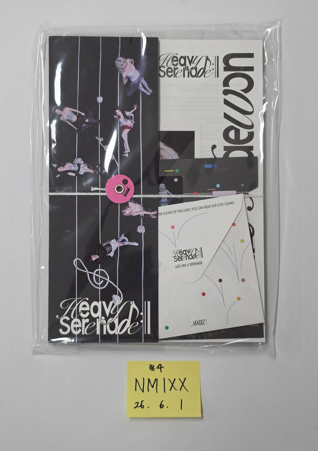 NMIXX "Heavy Serenade" - Hand Autograhped(Signed) Promo Album [26.06.01]