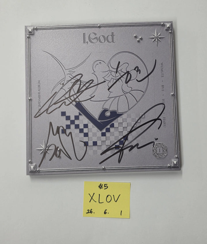 XLOV "I,God" - Hand Autographed(Signed) Promo Album [26.06.01]