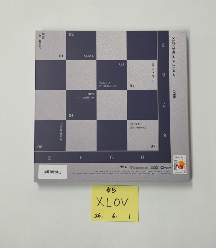 XLOV "I,God" - Hand Autographed(Signed) Promo Album [26.06.01]