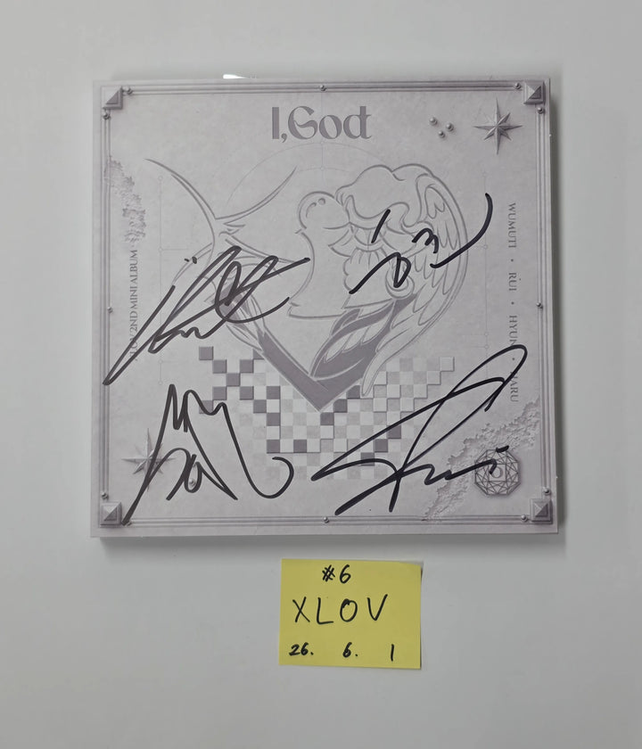 XLOV "I,God" - Hand Autographed(Signed) Promo Album [26.06.01]
