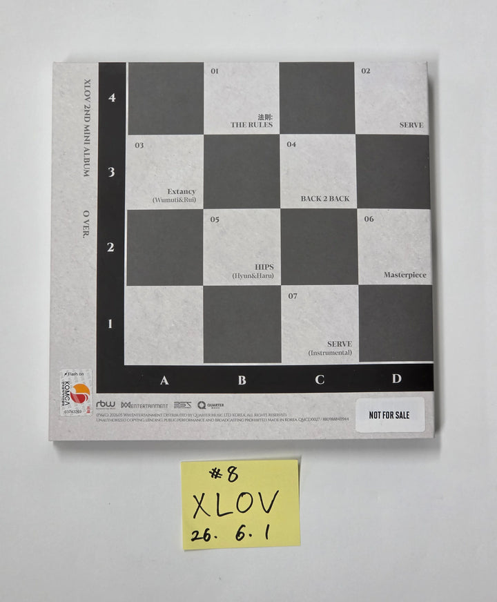 XLOV "I,God" - Hand Autographed(Signed) Promo Album [26.06.01]