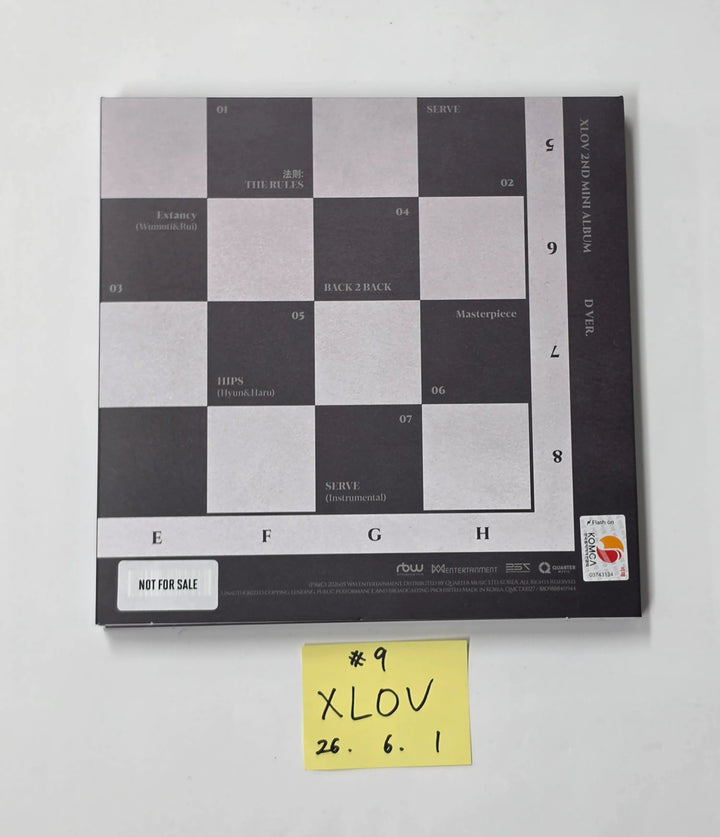 XLOV "I,God" - Hand Autographed(Signed) Promo Album [26.06.01]