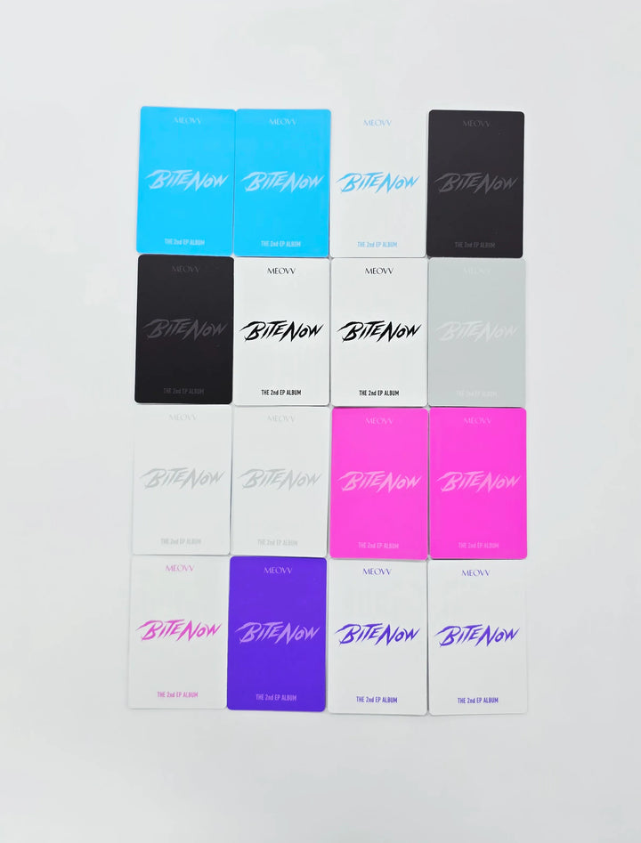MEOVV THE 2nd EP ALBUM "BITE NOW" - Official Photocard (MEOVV Ver.) [26.06.02]