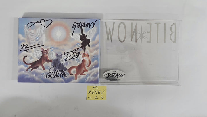 MEOVV "BITE NOW"  - Hand Autographed(Signed) Promo Album [26.06.04]