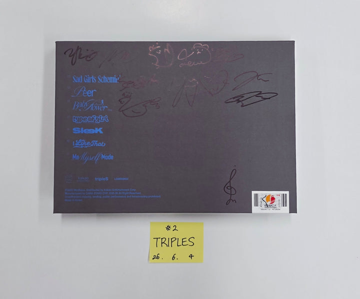 TripleS "LOVE&amp;POP pt.1" - Hand Autographed(Signed) Promo Album [26.06.04]