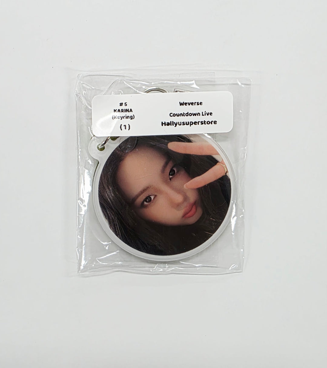 Aespa "LEMONADE" - Weverse Shop COUNTDOWNLIVE Event Photocard (ACID Ver.) [26.06.04]