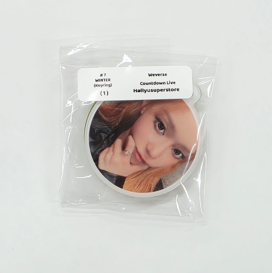 Aespa "LEMONADE" - Weverse Shop COUNTDOWNLIVE Event Photocard (ACID Ver.) [26.06.04]