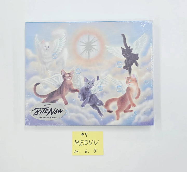 MEOVV "BITE NOW" - Album with Hand Autographed(Signed) Folded Poster [26.06.05]