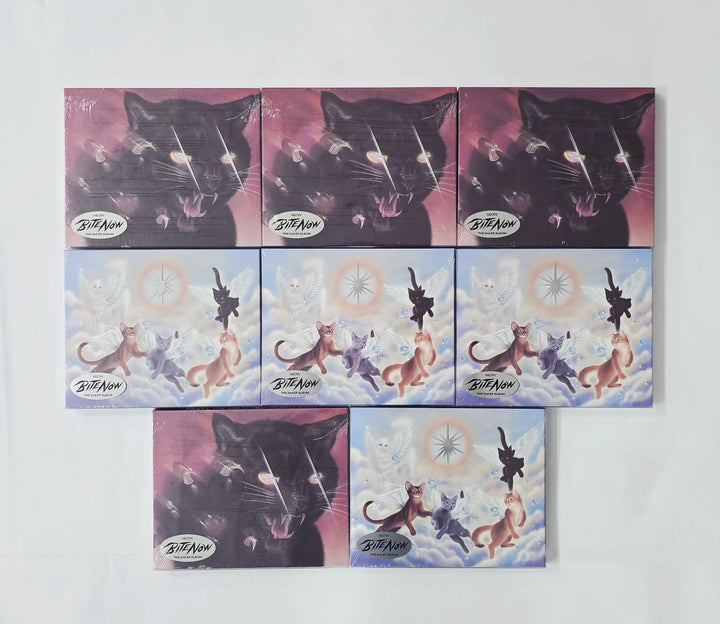 MEOVV "BITE NOW" - Album with Hand Autographed(Signed) Folded Poster [26.06.05]