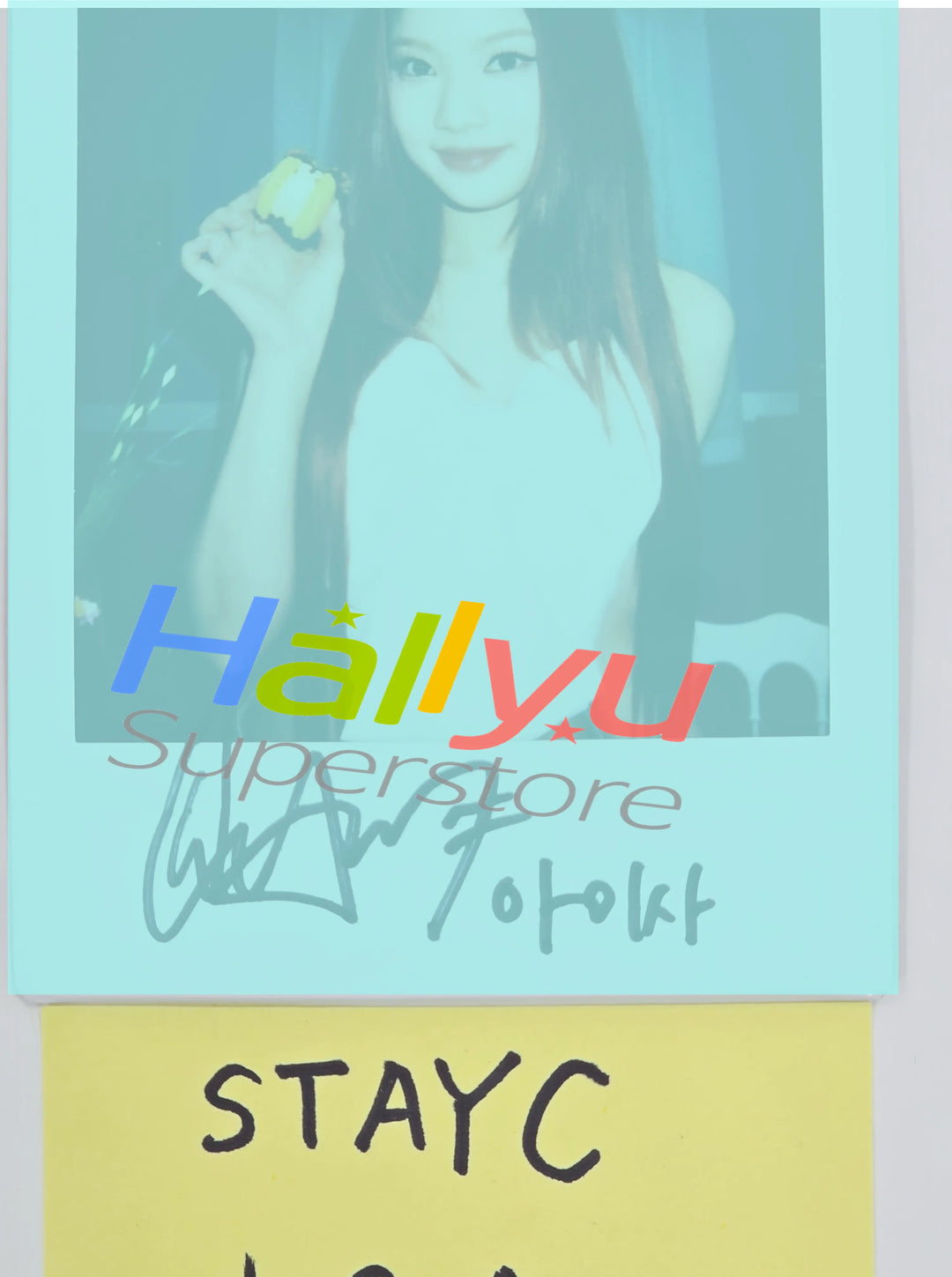 ISA (of StayC) - Hand Autographed(Signed) Polaroid [26.06.05]