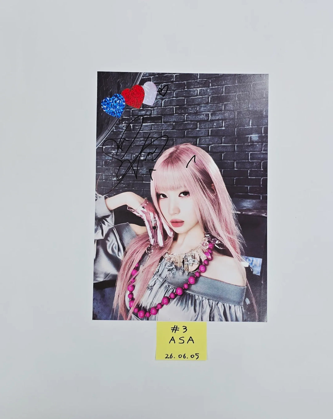 BABYMONSTER "WE GO UP" - Album A Cut Page From Fansign Event Album [26.06.05]
