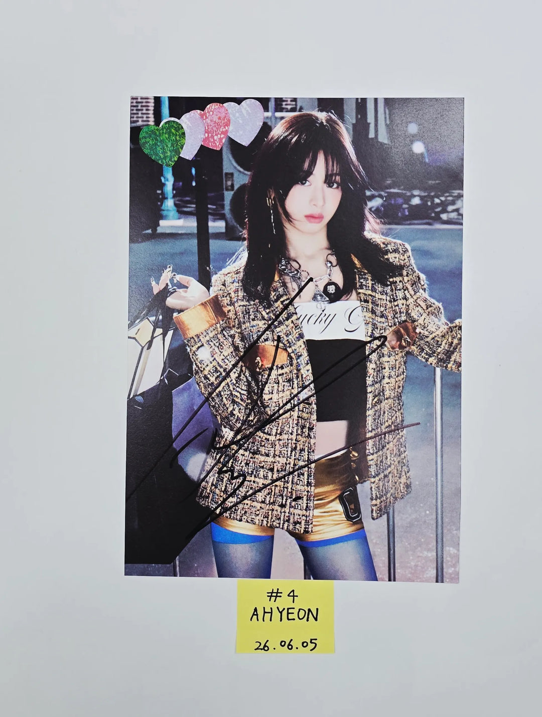 BABYMONSTER "WE GO UP" - Album A Cut Page From Fansign Event Album [26.06.05]