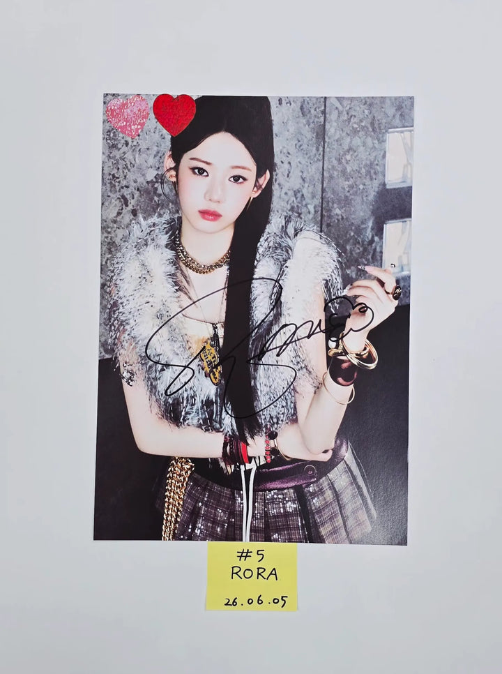 BABYMONSTER "WE GO UP" - Album A Cut Page From Fansign Event Album [26.06.05]