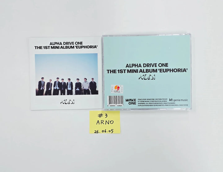 ALPHA DRIVE ONE "EUPHORIA" - Hand Autographed(Signed) Album [26.06.05]