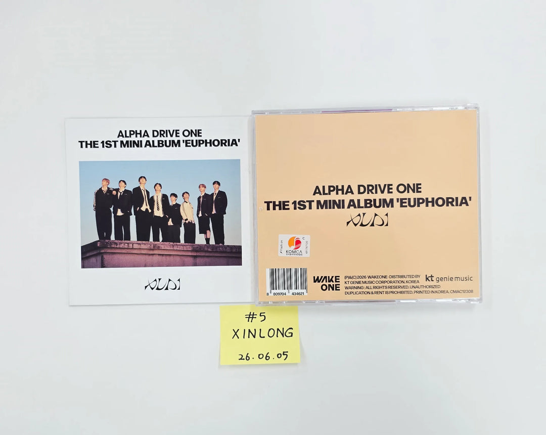 ALPHA DRIVE ONE "EUPHORIA" - Hand Autographed(Signed) Album [26.06.05]