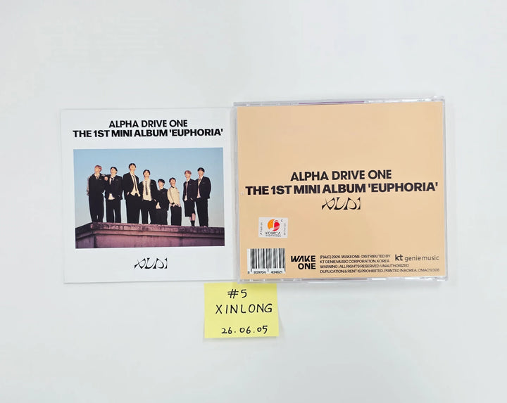ALPHA DRIVE ONE "EUPHORIA" - Hand Autographed(Signed) Album [26.06.05]