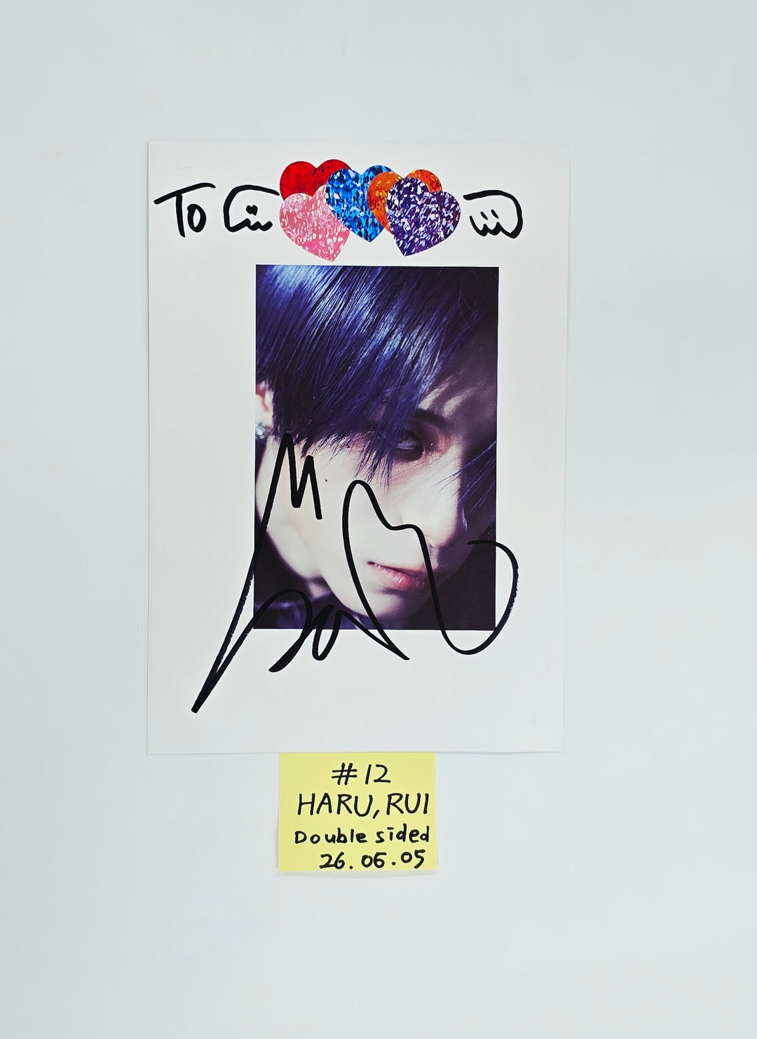XLOV "UXLXVE" - A Cut Page From Fansign Event Album [26.06.05]