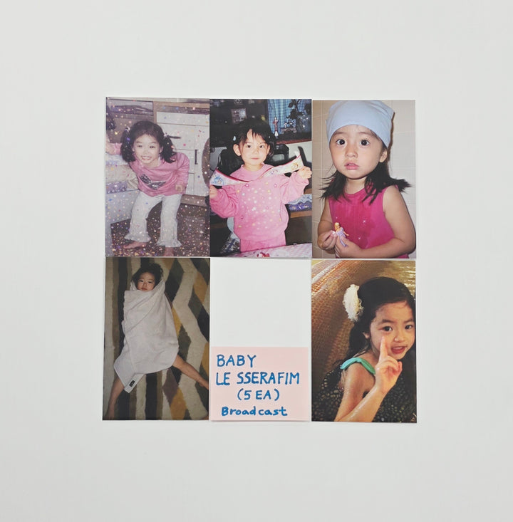 LE SSERAFIM "CELEBRATION" - Broadcast Photocard Set [26.06.08]