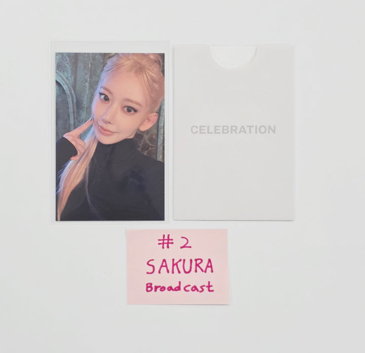 LE SSERAFIM "CELEBRATION" - Broadcast Photocard [26.06.08]