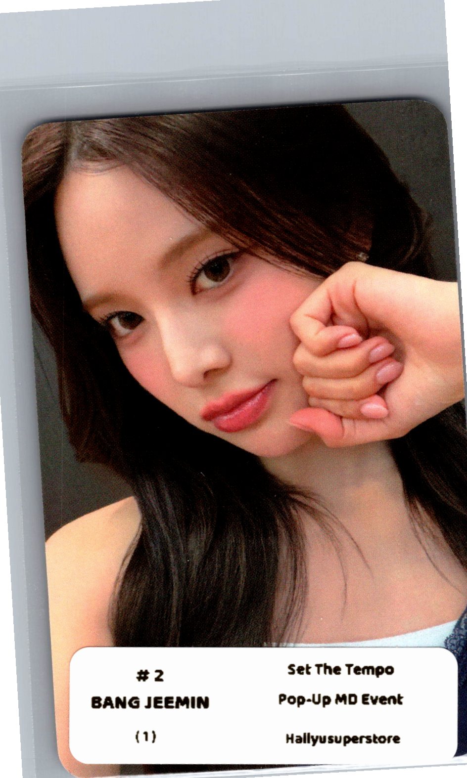 IZNA "SET THE TEMPO" - POP-UP Store Official MD Event Photocard [26.06.09]