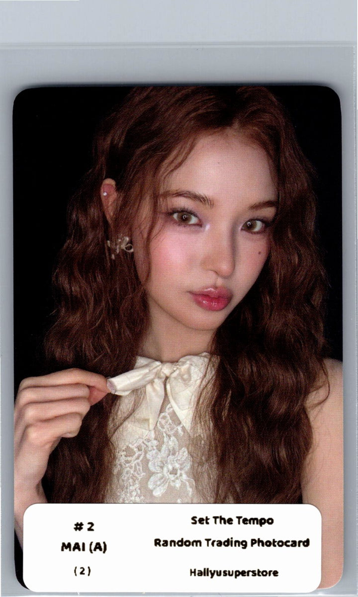 IZNA "SET THE TEMPO" - POP-UP Store Random Trading Photocard (A Ver.) [26.06.09]