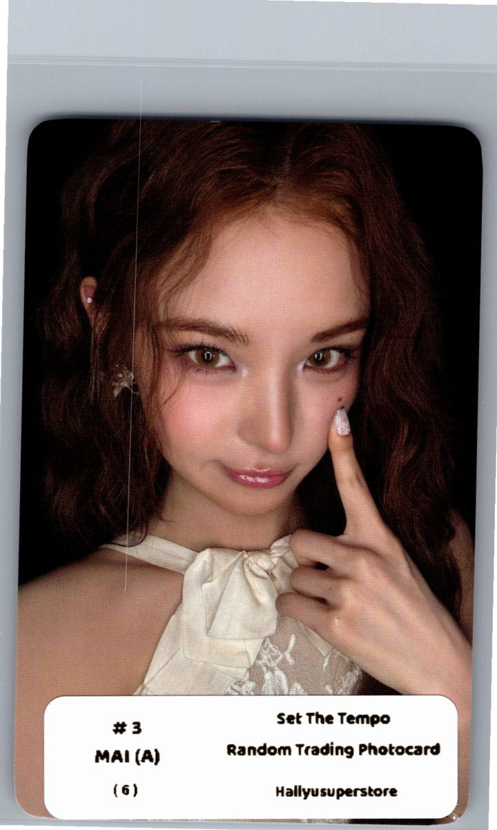 IZNA "SET THE TEMPO" - POP-UP Store Random Trading Photocard (A Ver.) [26.06.09]