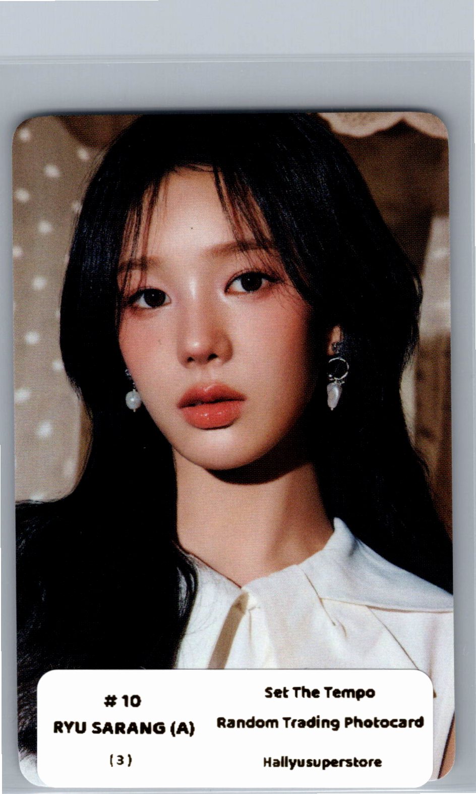 IZNA "SET THE TEMPO" - POP-UP Store Random Trading Photocard (A Ver.) [26.06.09]
