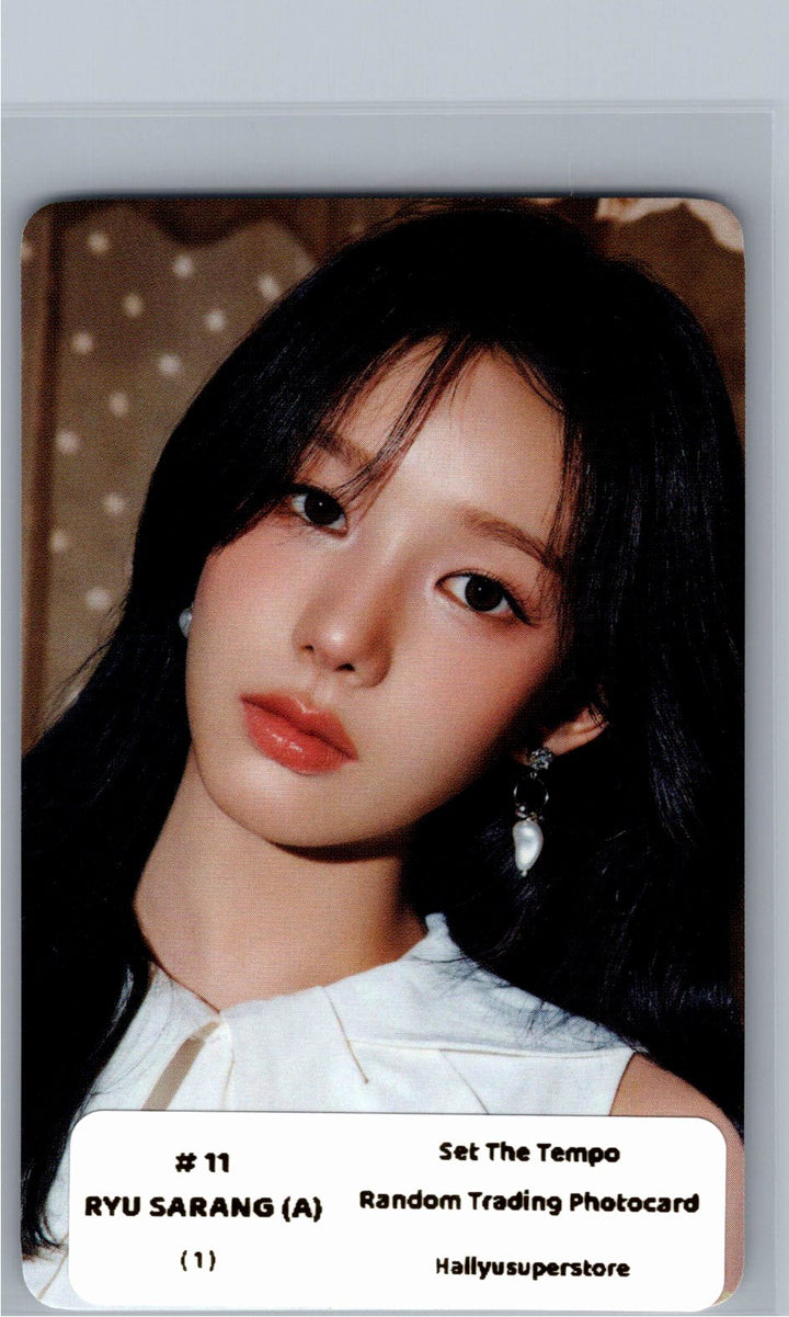 IZNA "SET THE TEMPO" - POP-UP Store Random Trading Photocard (A Ver.) [26.06.09]