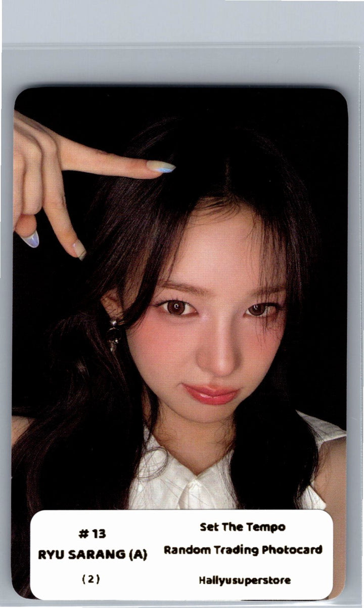 IZNA "SET THE TEMPO" - POP-UP Store Random Trading Photocard (A Ver.) [26.06.09]