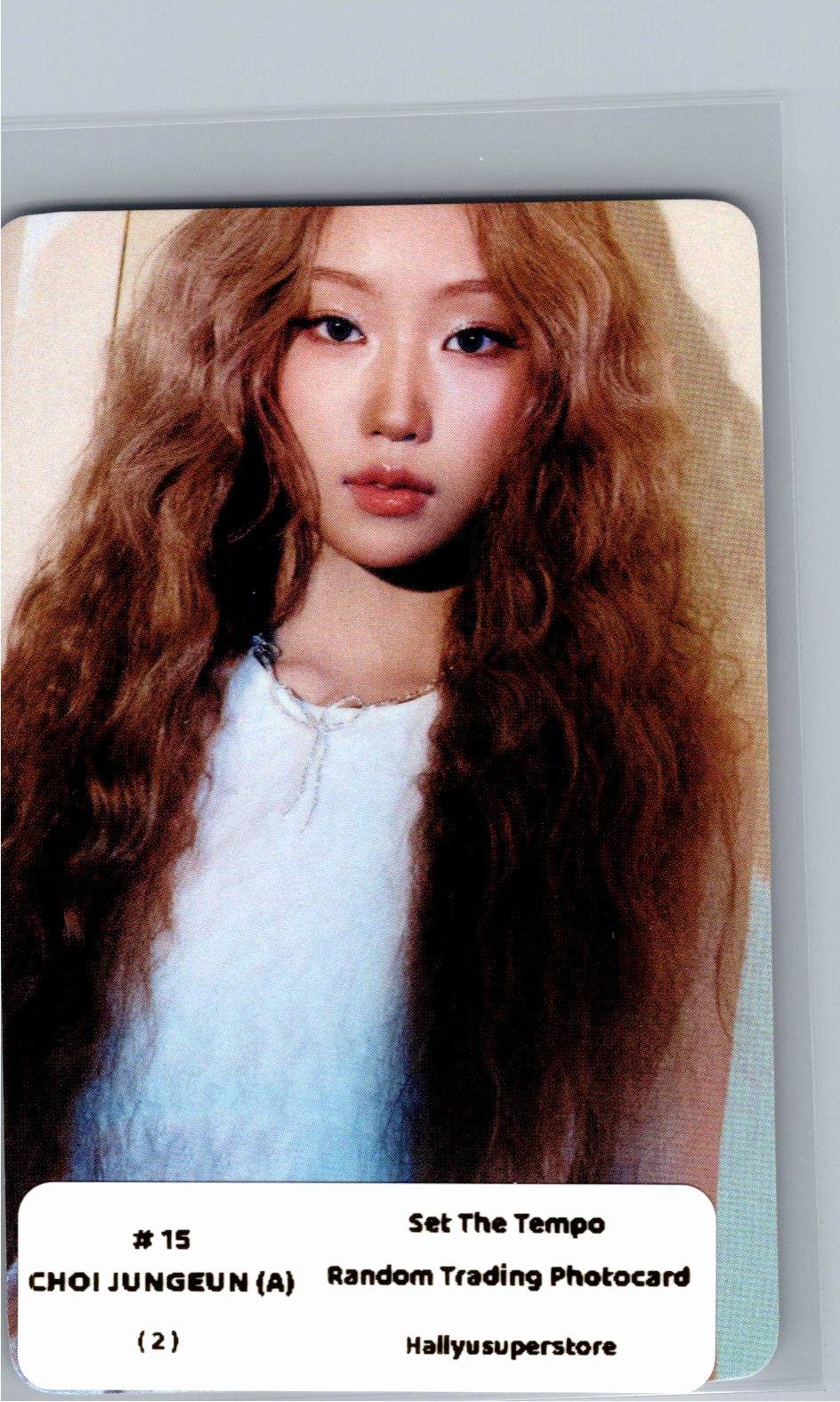 IZNA "SET THE TEMPO" - POP-UP Store Random Trading Photocard (A Ver.) [26.06.09]