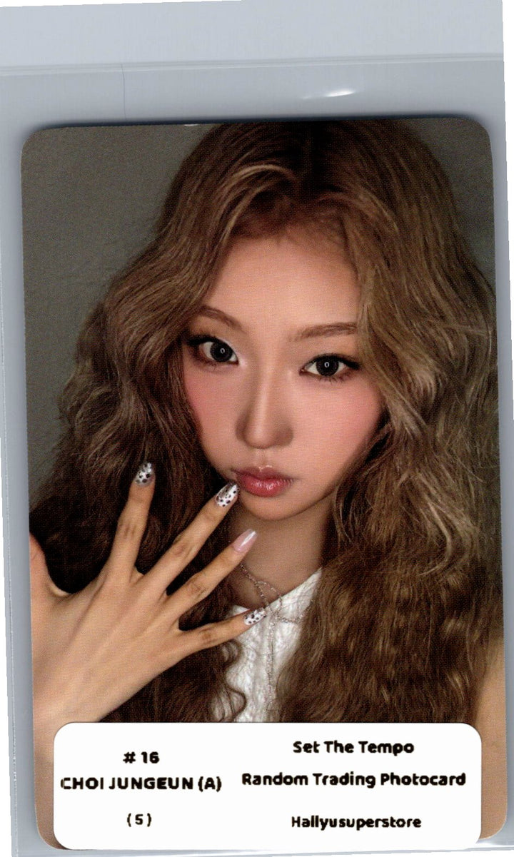 IZNA "SET THE TEMPO" - POP-UP Store Random Trading Photocard (A Ver.) [26.06.09]