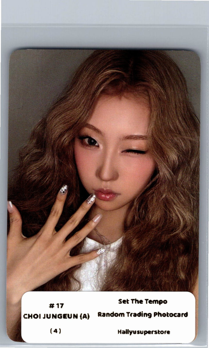 IZNA "SET THE TEMPO" - POP-UP Store Random Trading Photocard (A Ver.) [26.06.09]