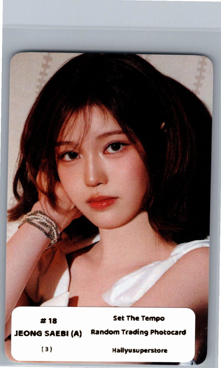 IZNA "SET THE TEMPO" - POP-UP Store Random Trading Photocard (A Ver.) [26.06.09]