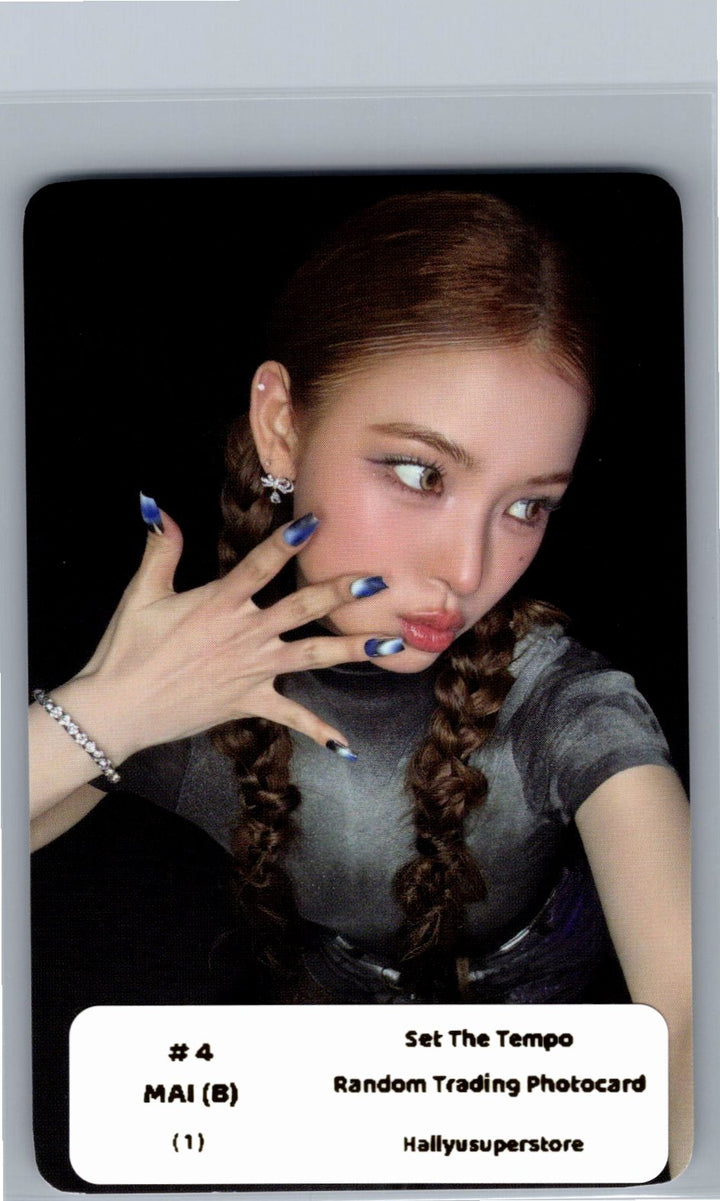 IZNA "SET THE TEMPO" - POP-UP Store Random Trading Photocard (B Ver.) [26.06.09]