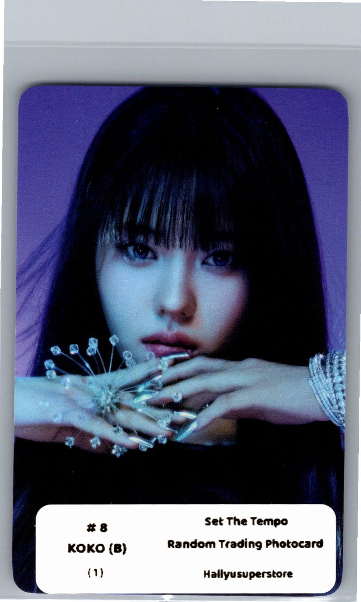 IZNA "SET THE TEMPO" - POP-UP Store Random Trading Photocard (B Ver.) [26.06.09]
