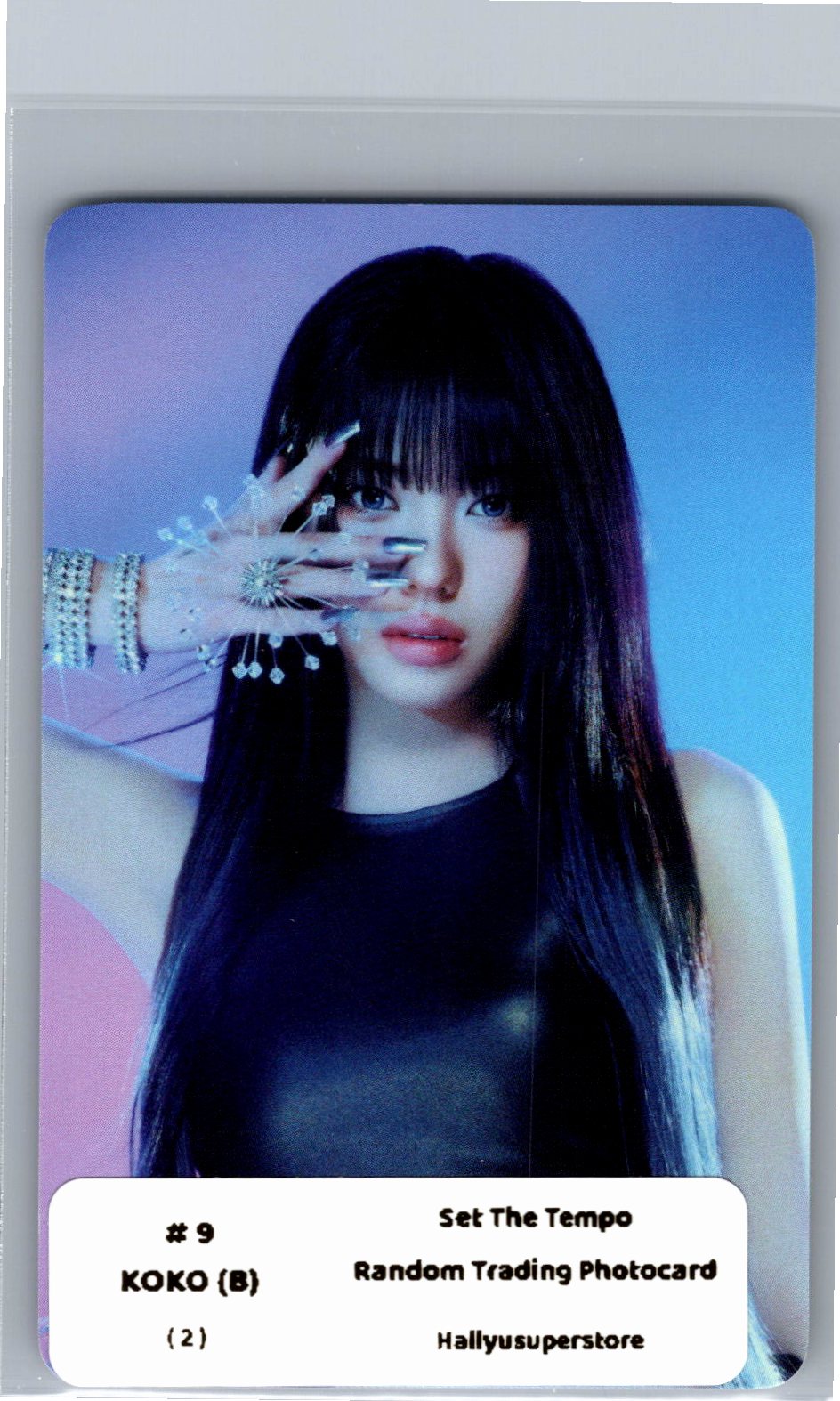 IZNA "SET THE TEMPO" - POP-UP Store Random Trading Photocard (B Ver.) [26.06.09]