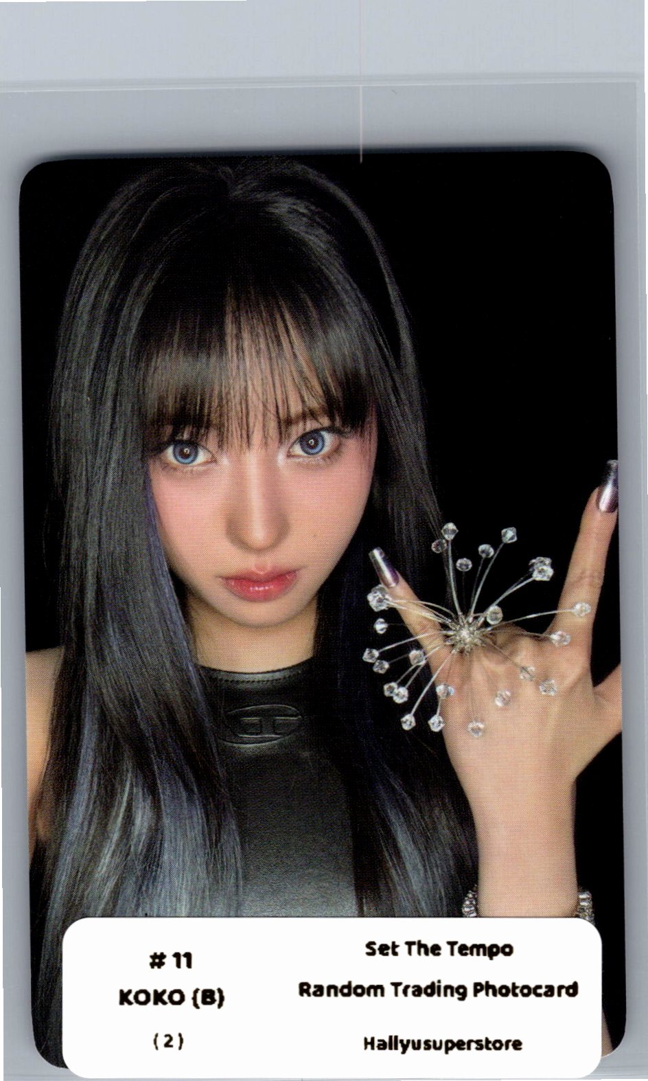 IZNA "SET THE TEMPO" - POP-UP Store Random Trading Photocard (B Ver.) [26.06.09]