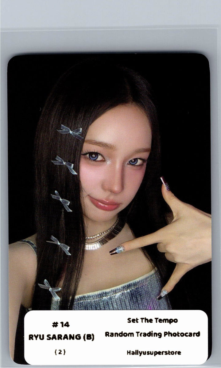 IZNA "SET THE TEMPO" - POP-UP Store Random Trading Photocard (B Ver.) [26.06.09]