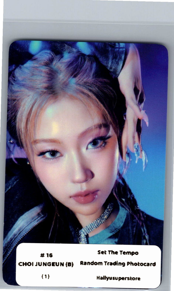 IZNA "SET THE TEMPO" - POP-UP Store Random Trading Photocard (B Ver.) [26.06.09]