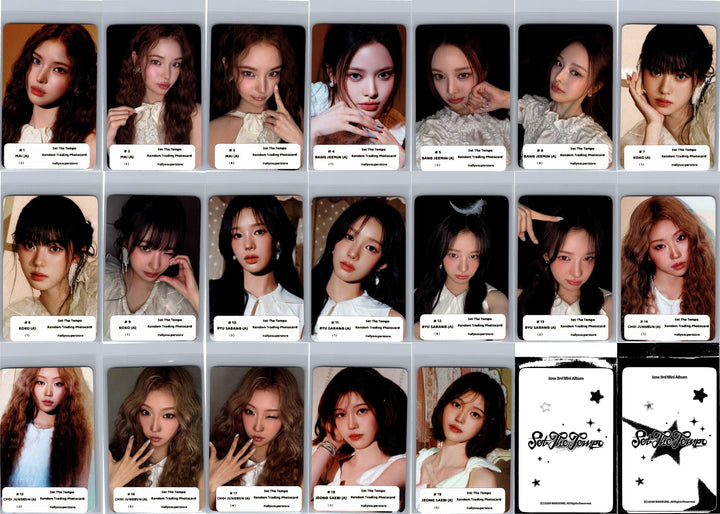 IZNA "SET THE TEMPO" - POP-UP Store Random Trading Photocard (A Ver.) [26.06.09]