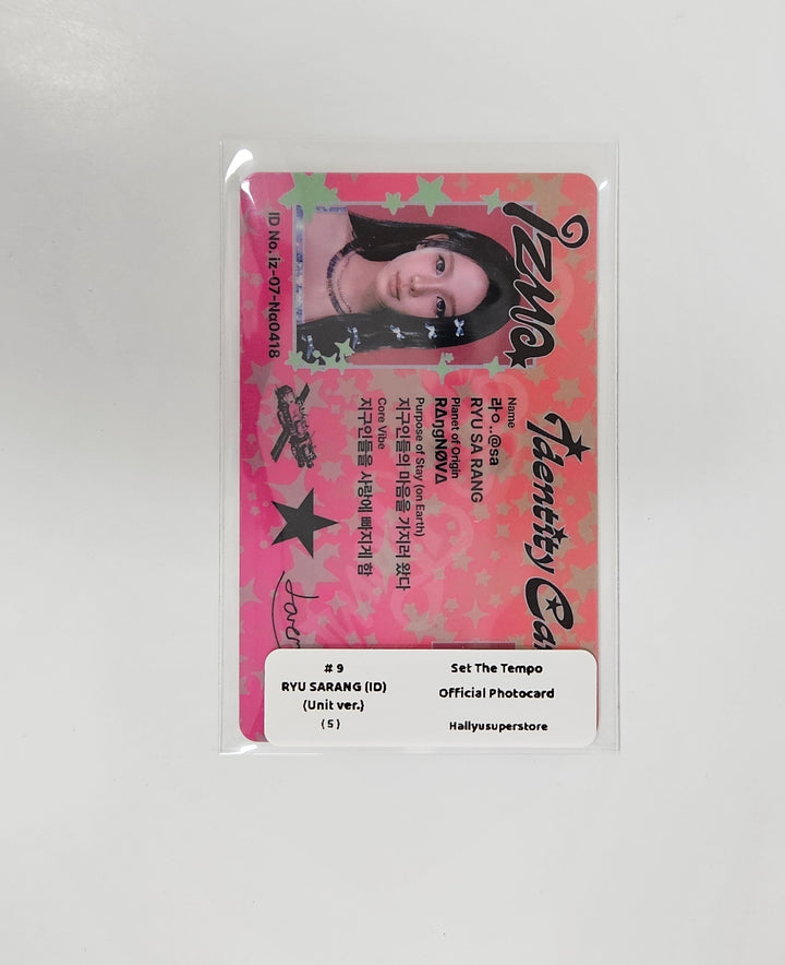 IZNA "SET THE TEMPO" - Official Photocard (UNIT Ver.) [26.06.09]