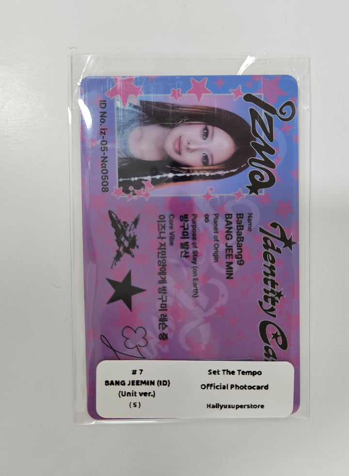 IZNA "SET THE TEMPO" - Official Photocard (UNIT Ver.) [26.06.09]