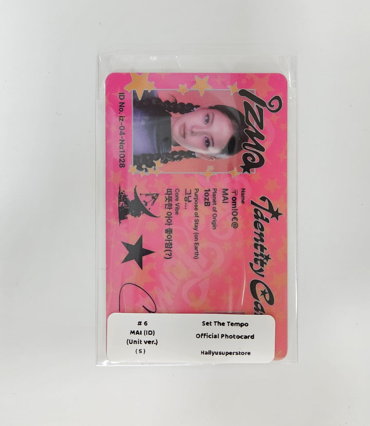 IZNA "SET THE TEMPO" - Official Photocard (UNIT Ver.) [26.06.09]