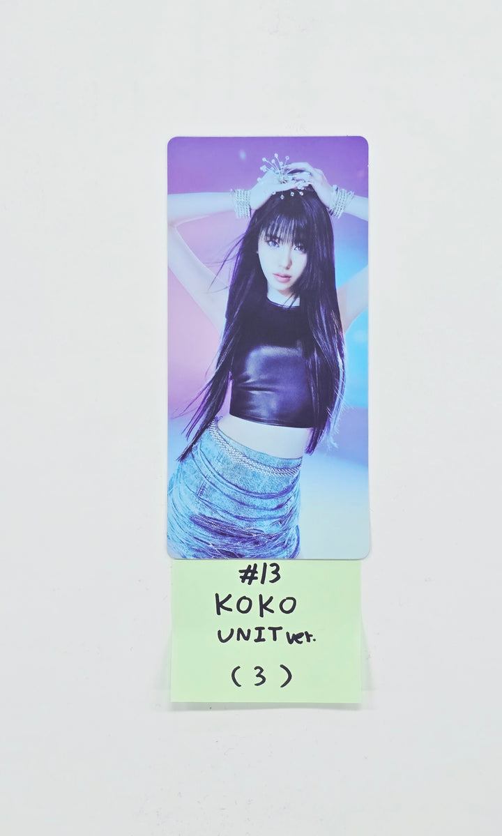 IZNA "SET THE TEMPO" - Official Photocard (UNIT Ver.) [26.06.09]