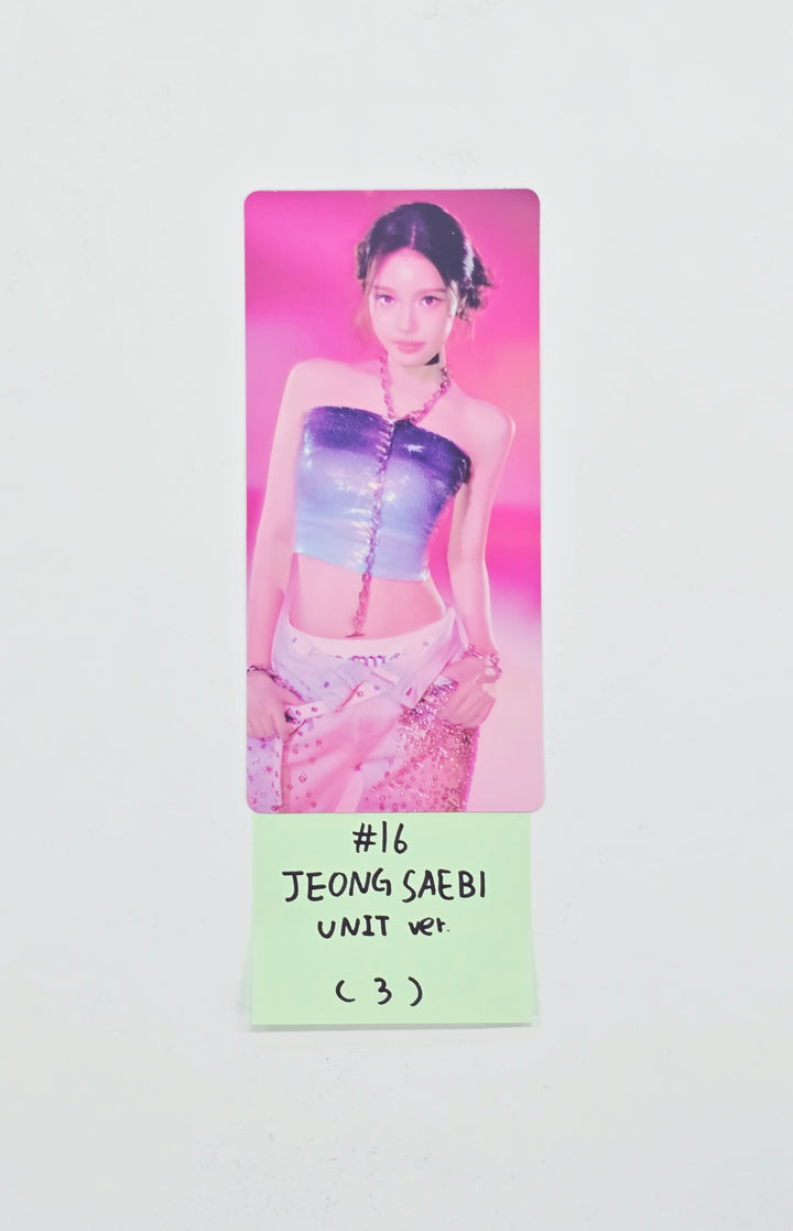 IZNA "SET THE TEMPO" - Official Photocard (UNIT Ver.) [26.06.09]