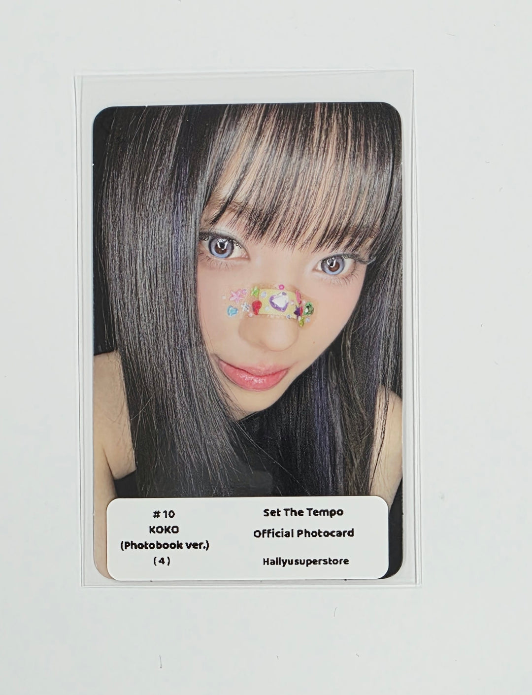 IZNA "SET THE TEMPO" - Official Photocard (Photobook Ver.) [26.06.09]