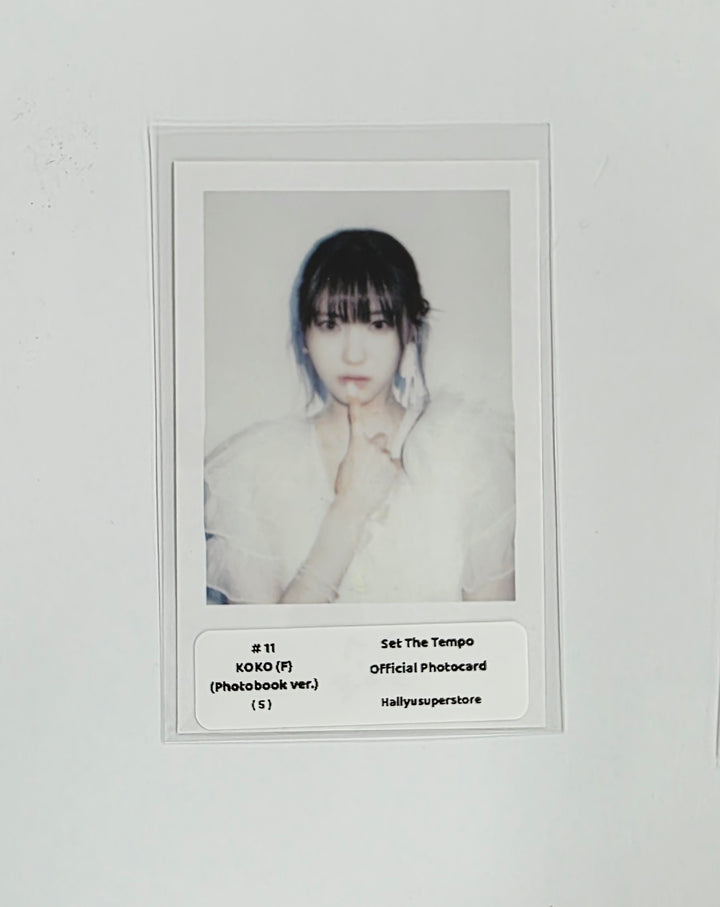 IZNA "SET THE TEMPO" - Official Photocard (Photobook Ver.) [26.06.09]
