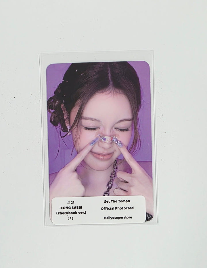IZNA "SET THE TEMPO" - Official Photocard (Photobook Ver.) [26.06.09]