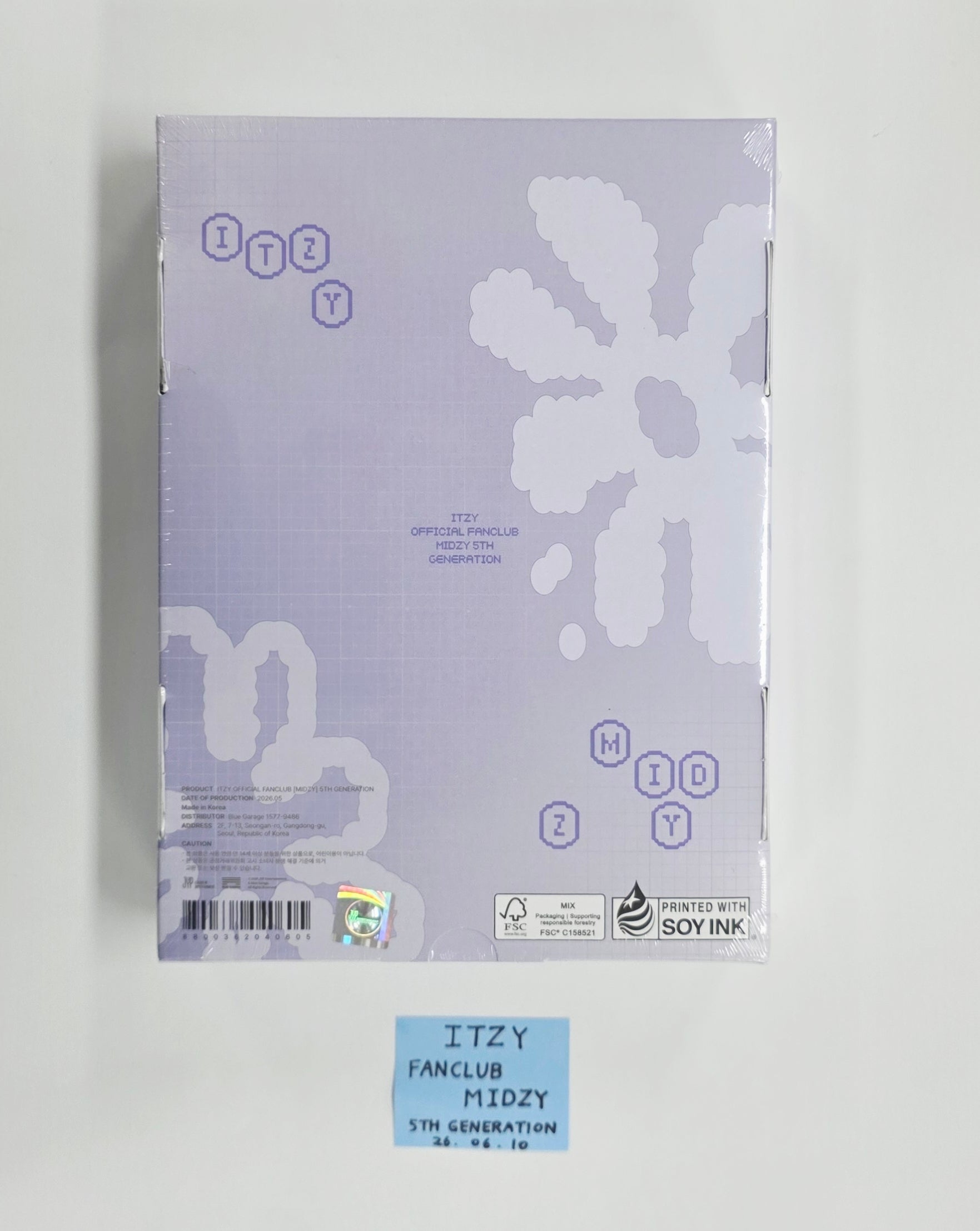 ITZY - MIDZY 5TH Official MEMBERSHIP Kit [26.06.10] – HALLYUSUPERSTORE
