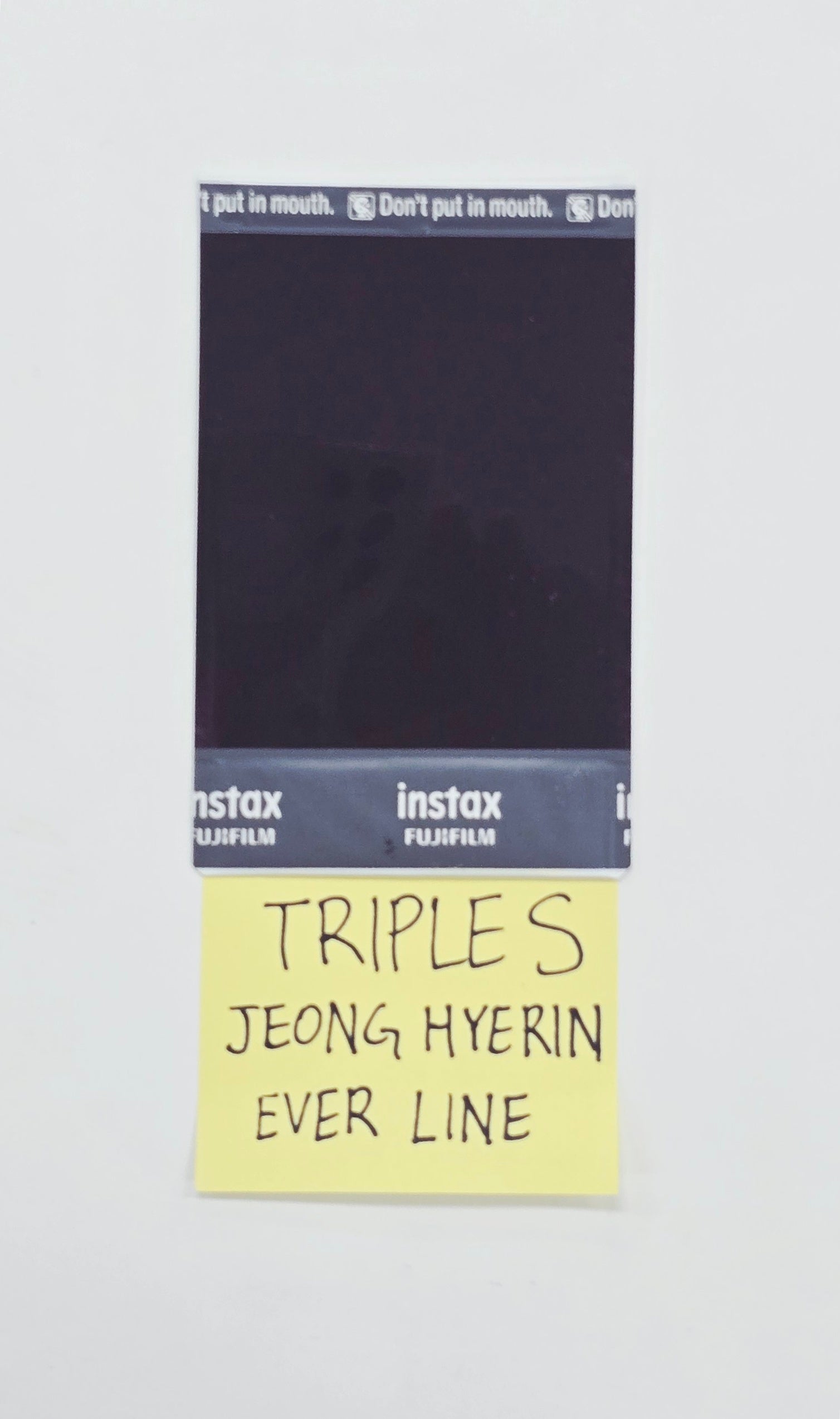 HYERIN (of TripleS) - Hand Autographed(Signed) Polaroid [26.06.11
